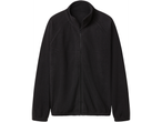 Juodas esmara MEN flisinis džemperis su užtrauktuku