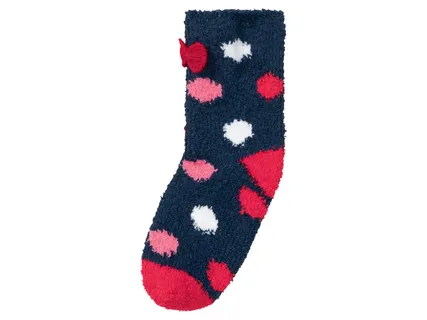 Lányka bolyhos zokni