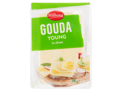 Szeletelt gouda sajt