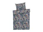 Livarno Home Floral-Patterned Microfibre Sateen Duvet Cover Set - Single