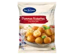 Duc De Coeur Pommes Noisettes: krokante aardappelballetjes, diepvries.