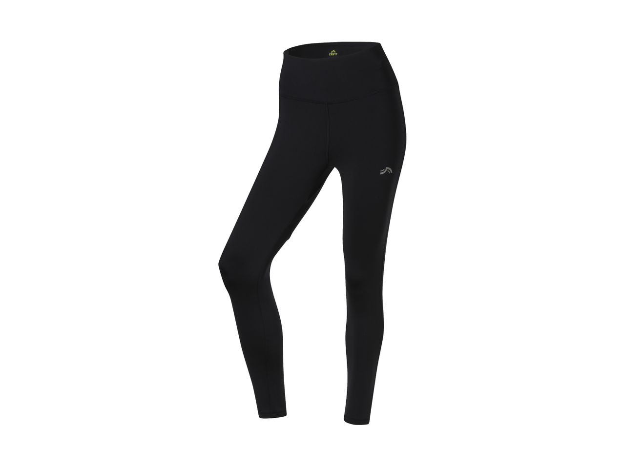 Black CRIVIT high-waisted workout leggings.