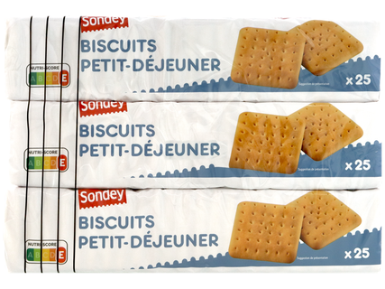 SONDEY Biscuits petit déjeuner