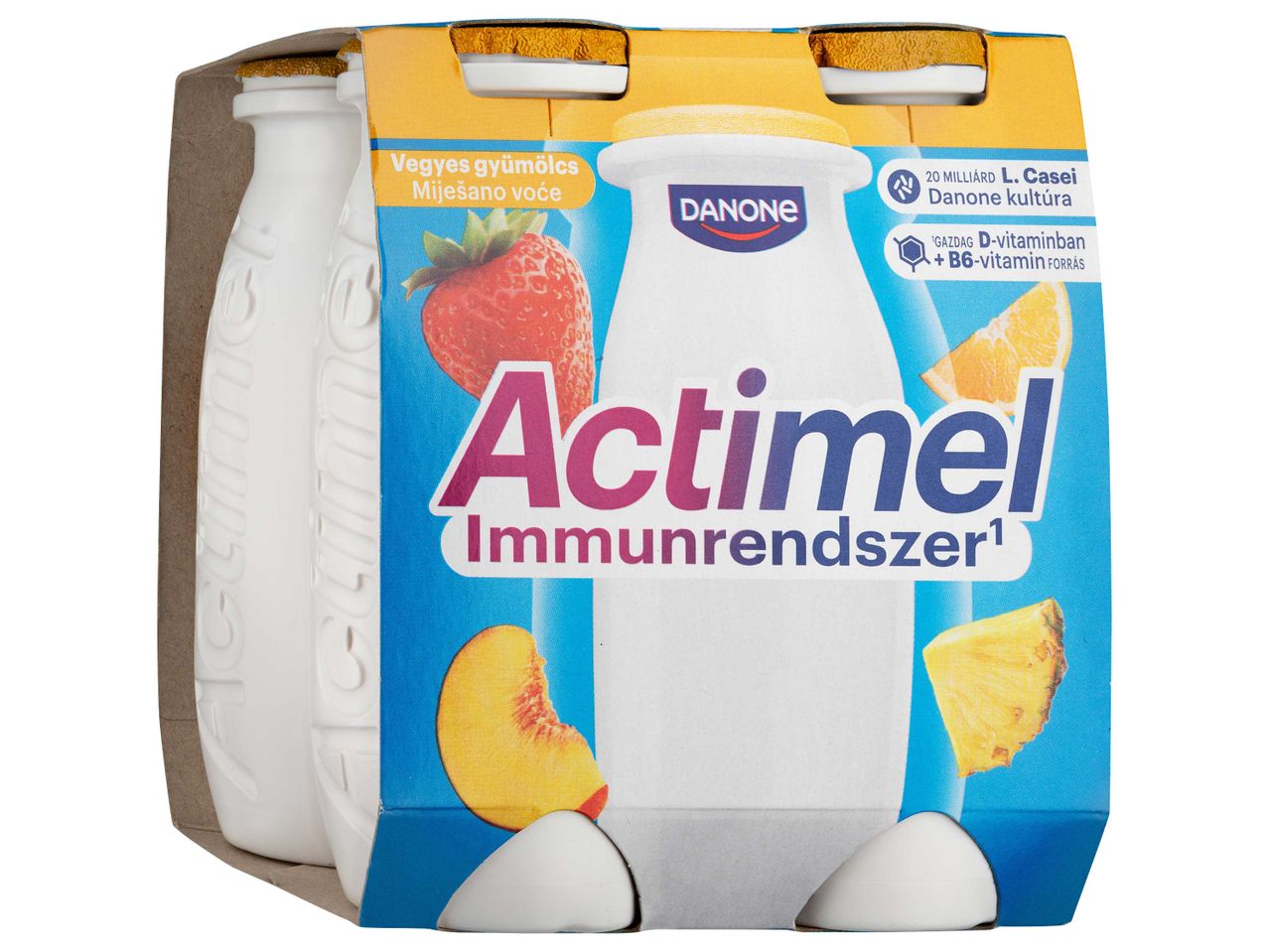 Actimel immunerősítő joghurt ital 4 db-os multipack.