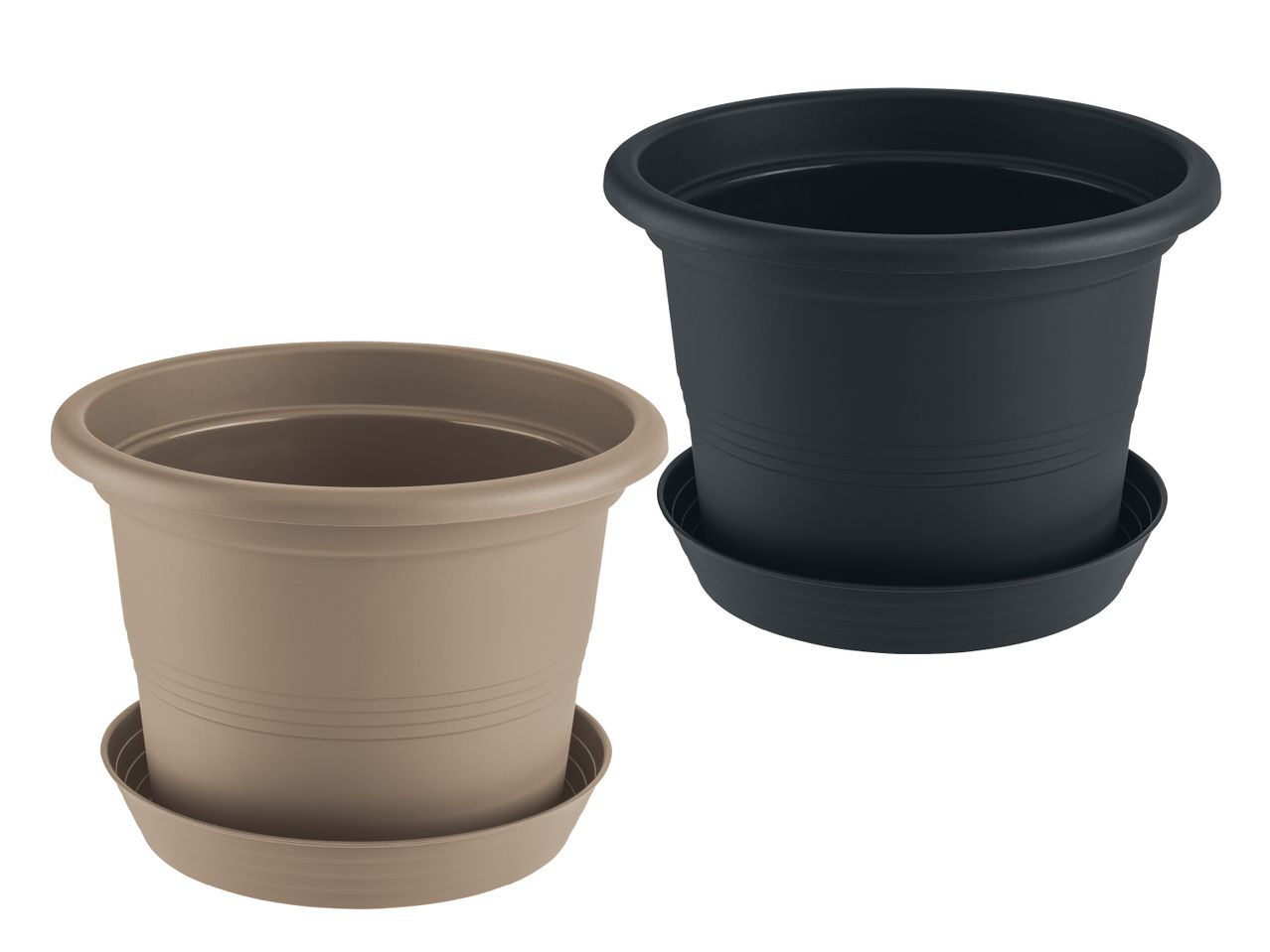 Pflanzgefäß mit Untersetzer