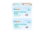 Lupilu Safety Cotton Buds, 2 pakker à 70.
