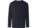 esmara Men® herenpyjama met lange mouwen in donkerblauw