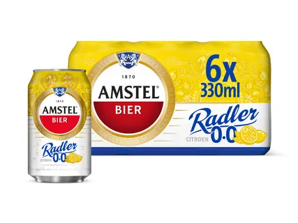 AMSTEL PILSENER, RADLER 0.0 OF TEXELS SKUUMKOPPE