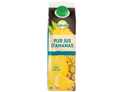 SOLEVITA Pur jus d'ananas