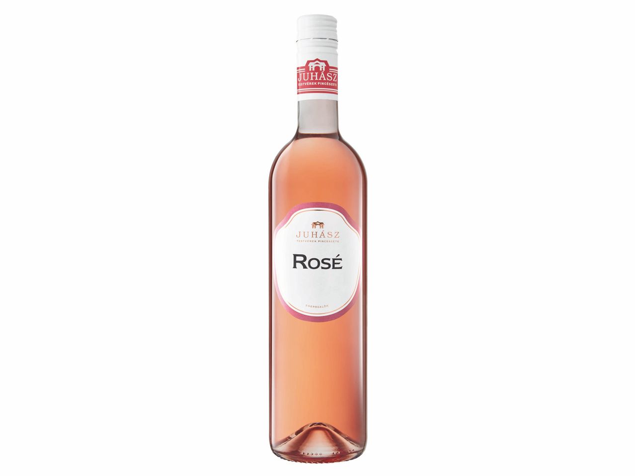 Juhász Rosé borosüveg.