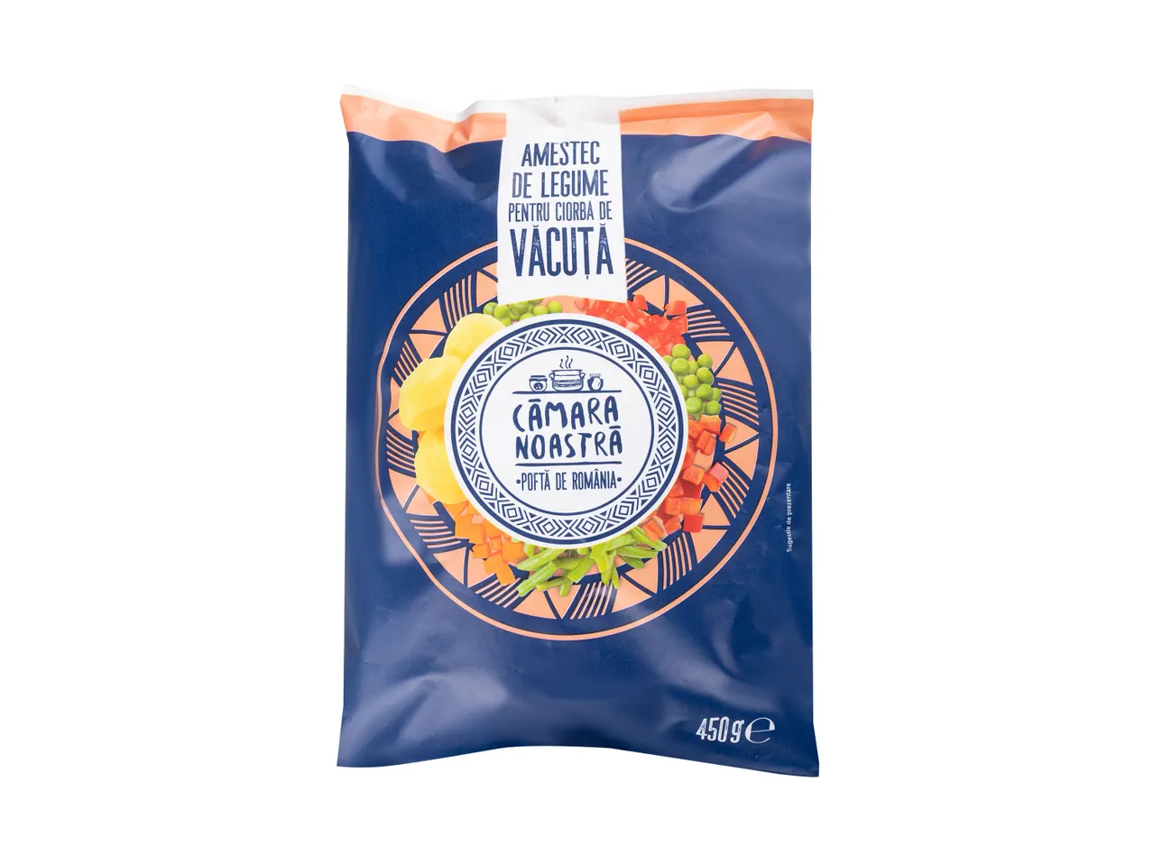 Amestec de legume congelate Cámara Noastră pentru supă.