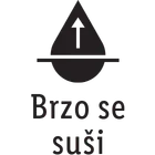 Brzo se suši.