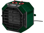Parkside 2000W Ceramic Fan Heater, green and black with red controls