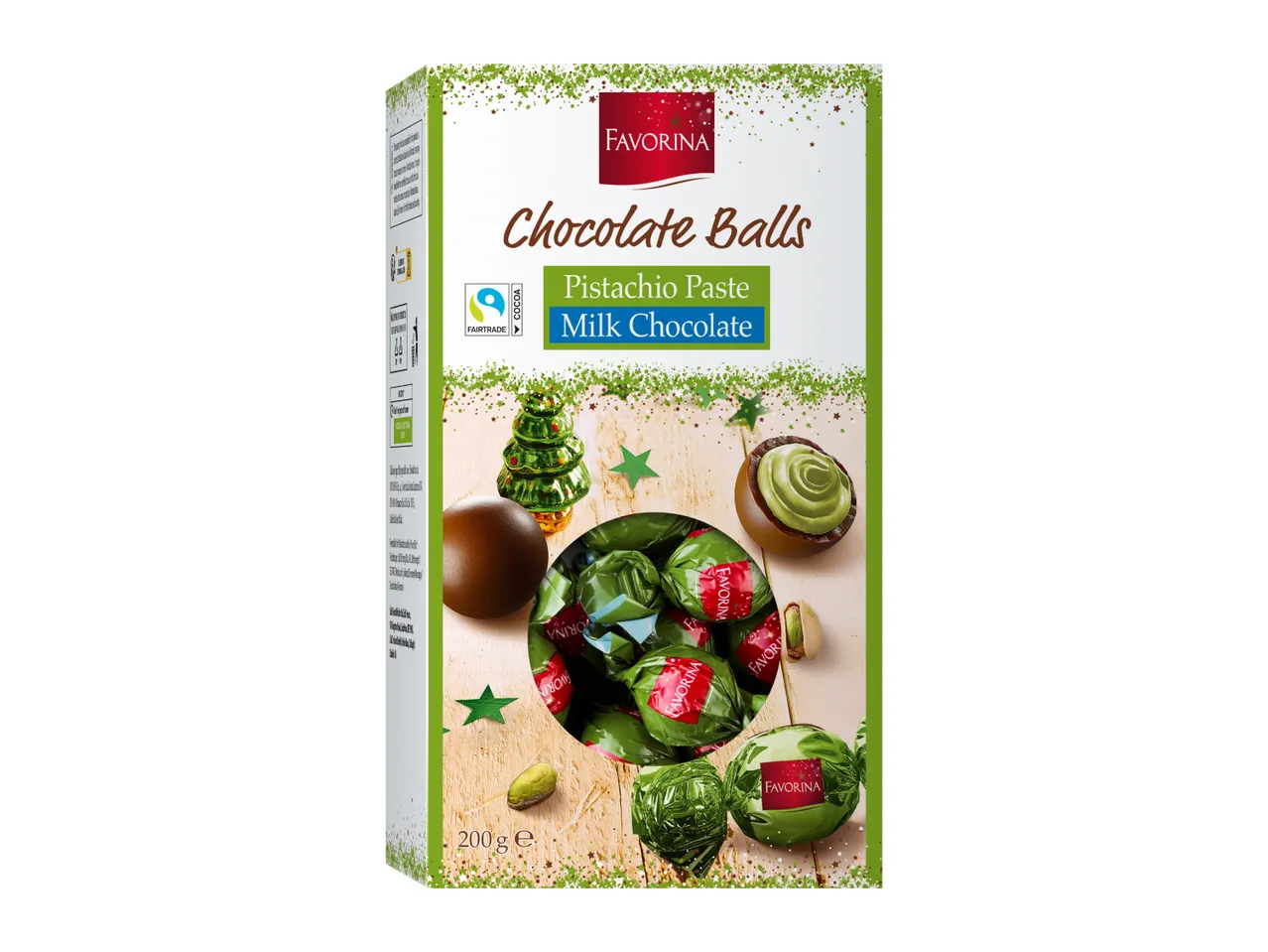 Pistachio Chocolate Balls