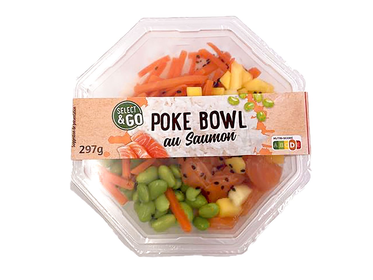 Poke bowl au saumon Select & Go.