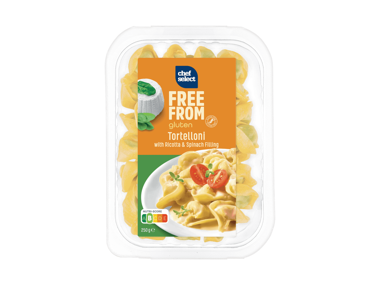 Schale mit glutenfreien Free From Tortellini.