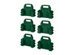 Parkside Wall Holder Set for Batteries - 6x 1 Slot