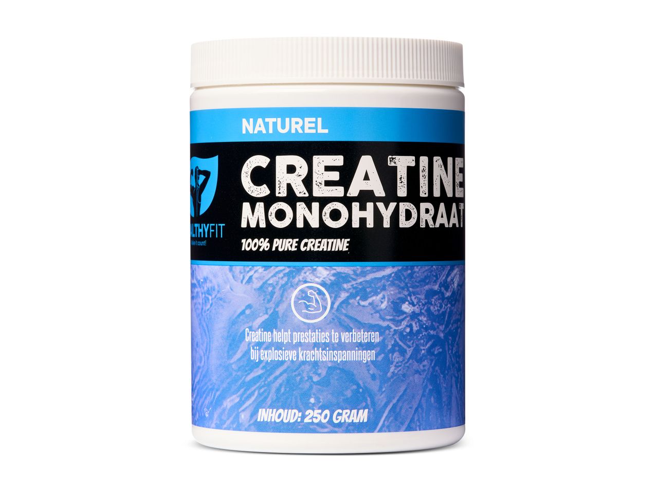 Ga naar volledige schermweergave: Creatine monohydraat naturel - afbeelding 1