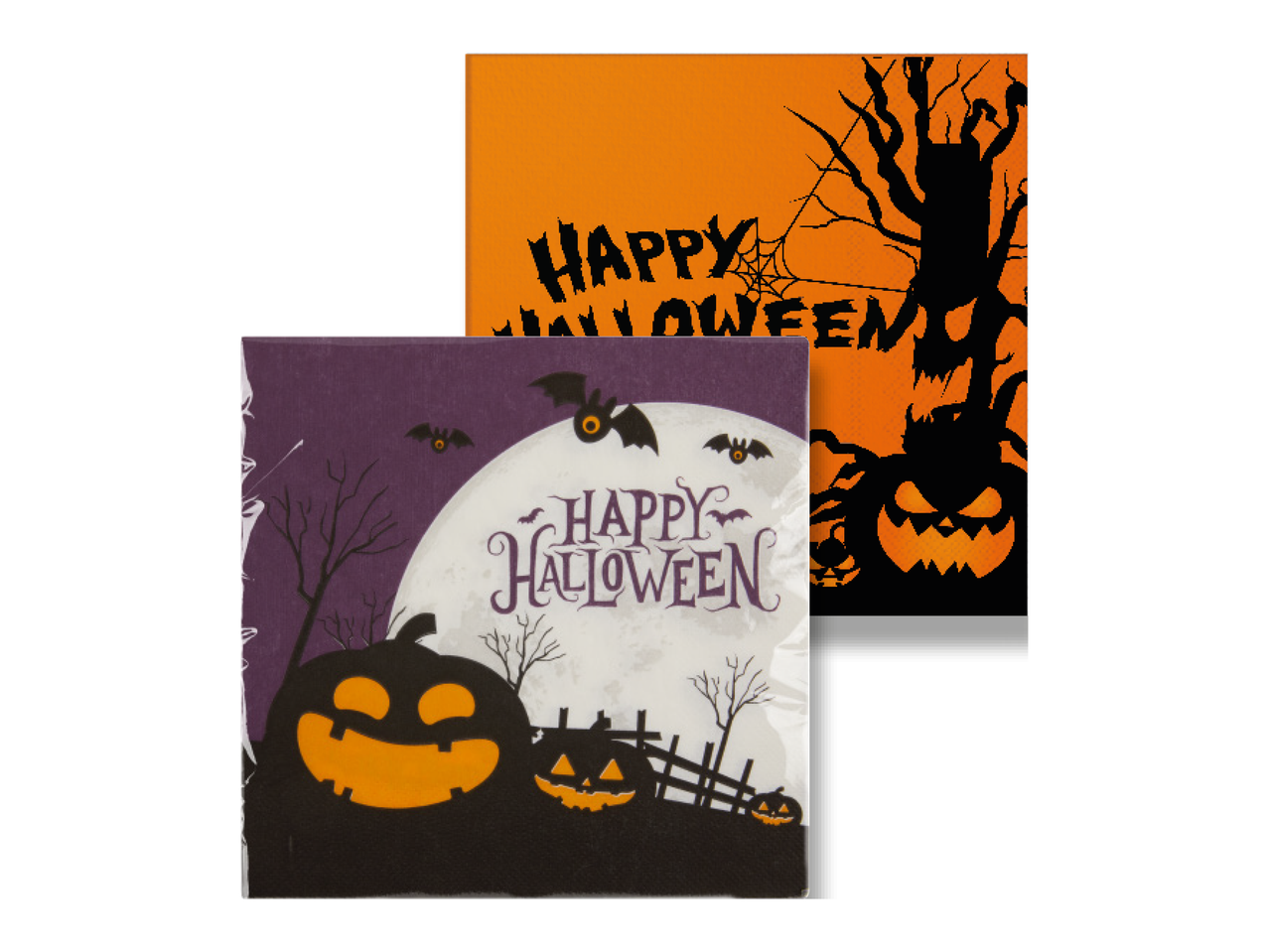 Napkins Halloween theme