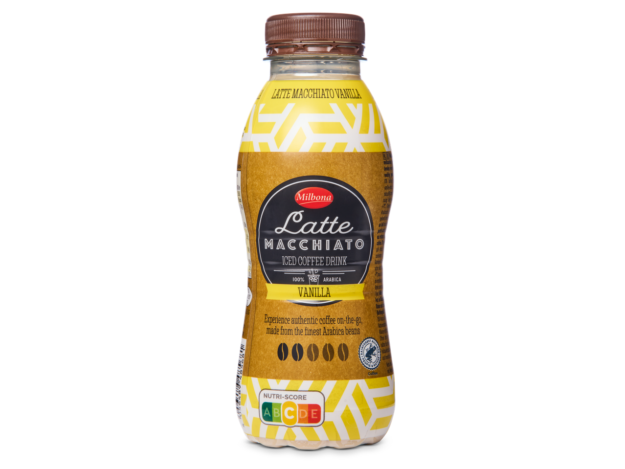 Milbona vanille Latte Macchiato fles.