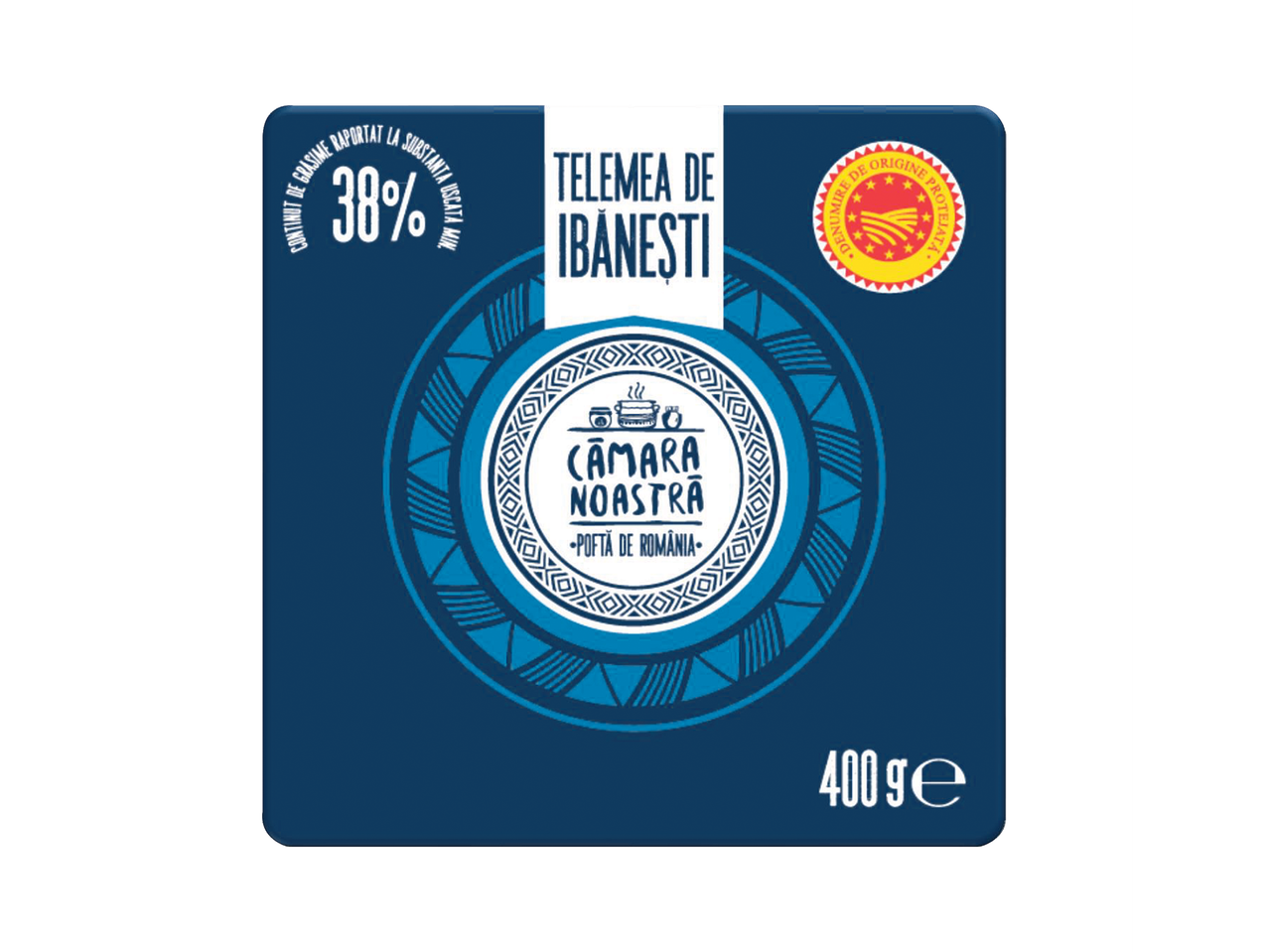 Brânză Telemea Ibănești de la Cămară Noastră, 400g.