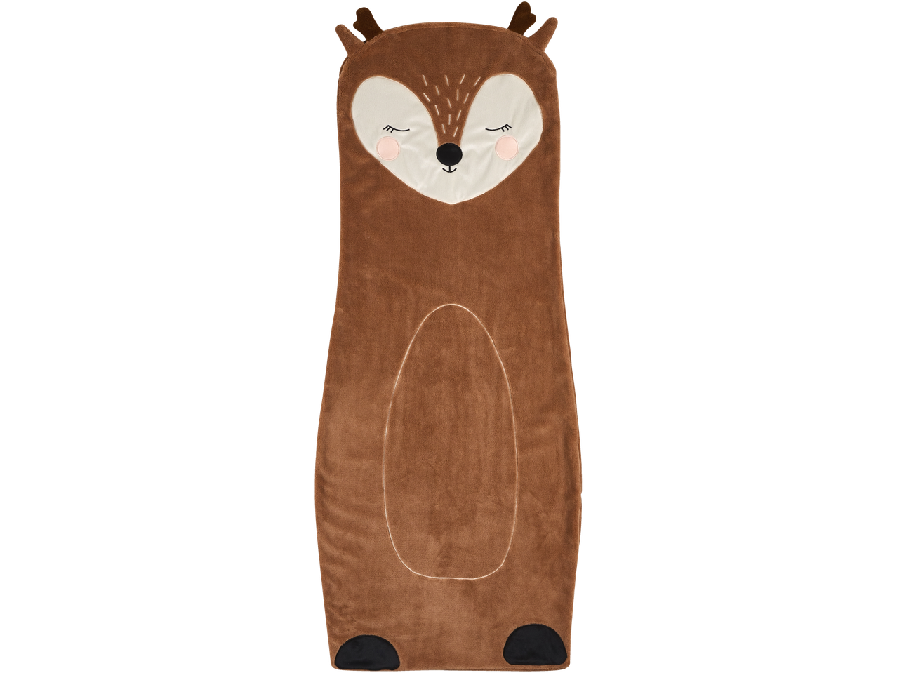 LIVARNO laste kaisutekk, pruuni hirve disainiga