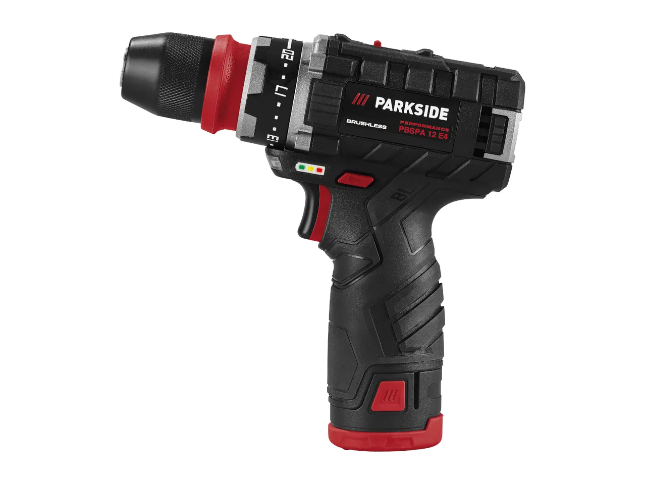 PARKSIDE PERFORMANCE PBSPA 12 E4 cordless drill with brushless motor