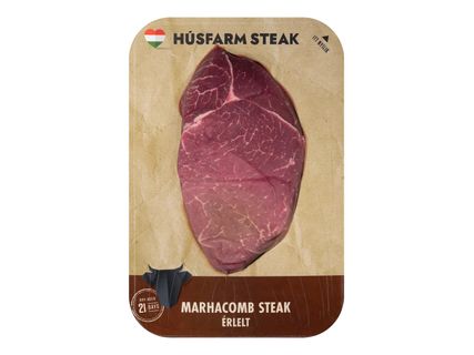 Érlelt marhacomb steak