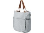Lupilu changing backpack/bag in light gray with brown straps