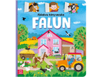 Falun című ablakos gyerekkönyv színes, tanyasi illusztrációval.
