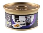 Coshida Premium adult cat mousse in a can.