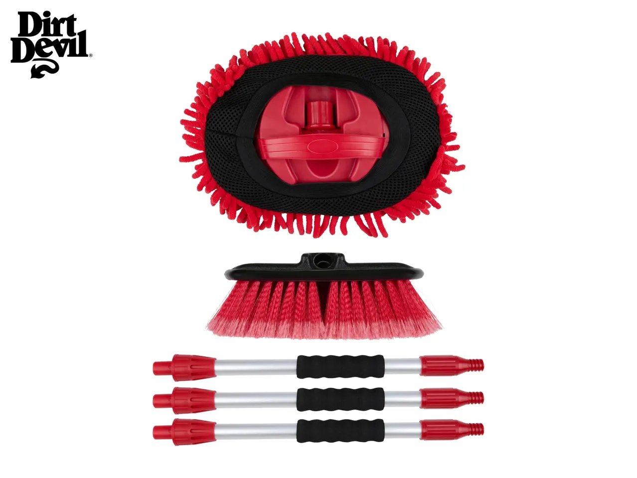 Car Wash Brush Set - 5 Pieces