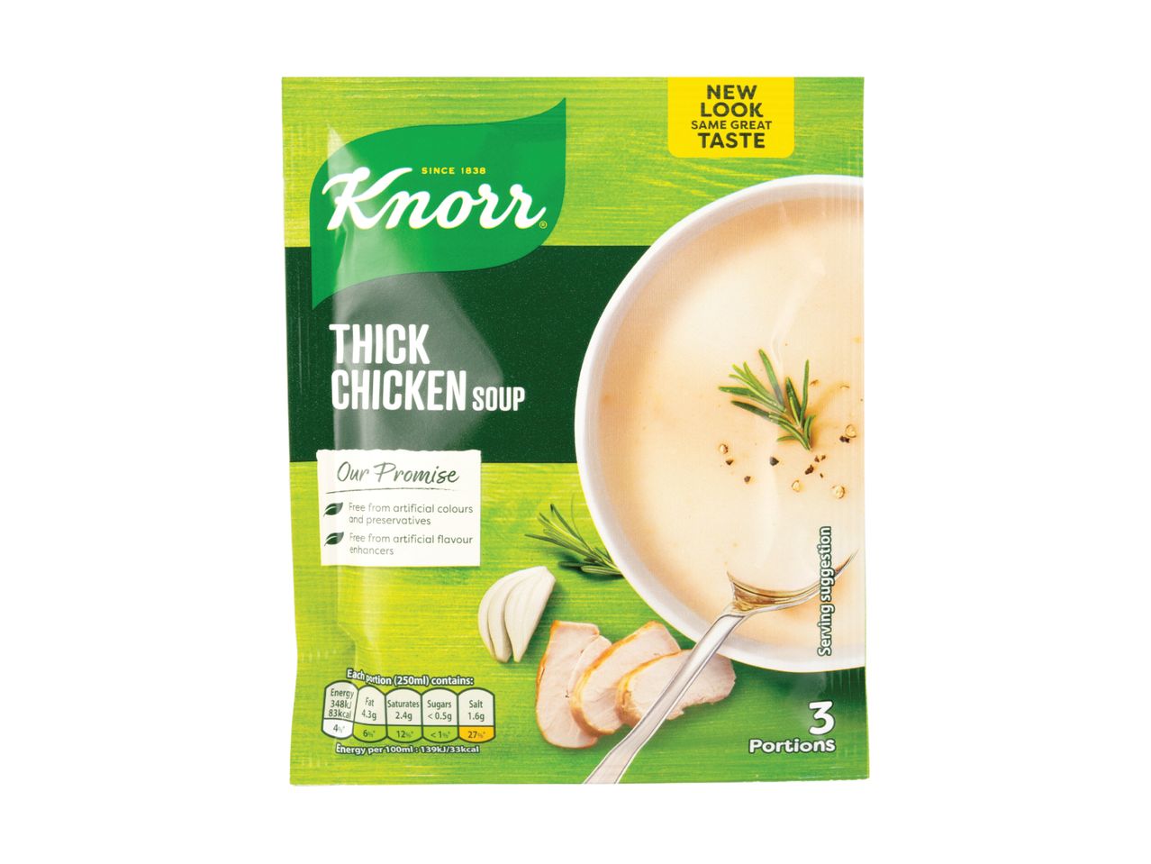 Knorr Rich Chicken Soup packet