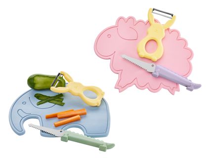Livarno Home Kinder-Küchen-Set, 3-teilig