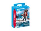 Playmobil Special Plus piratfigur med haj og åre, sæt 70598.