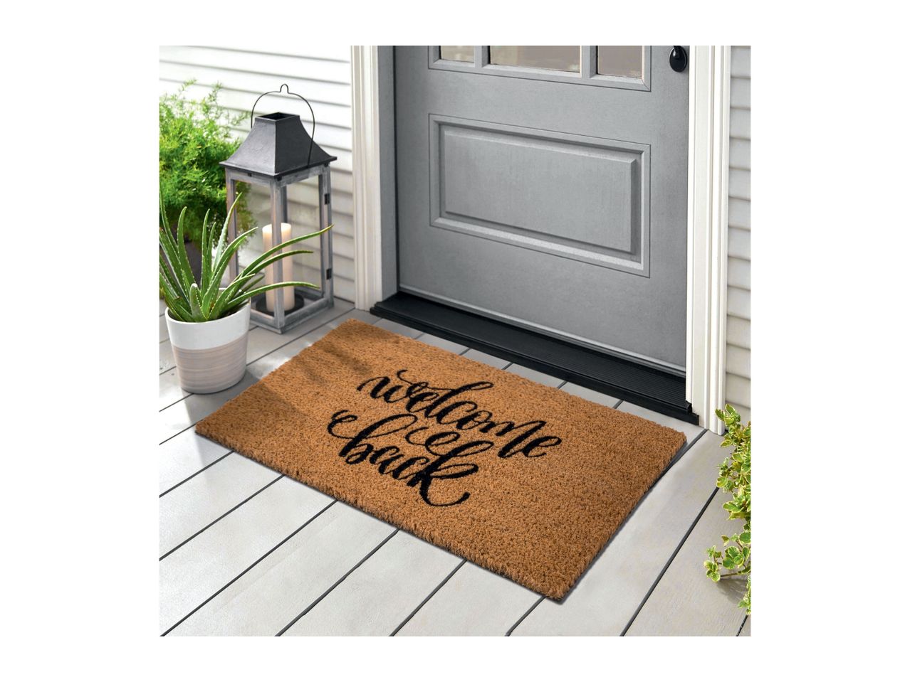 Go to full screen view: Livarno Home Coir Doormat Assorted Designs - Image 4
