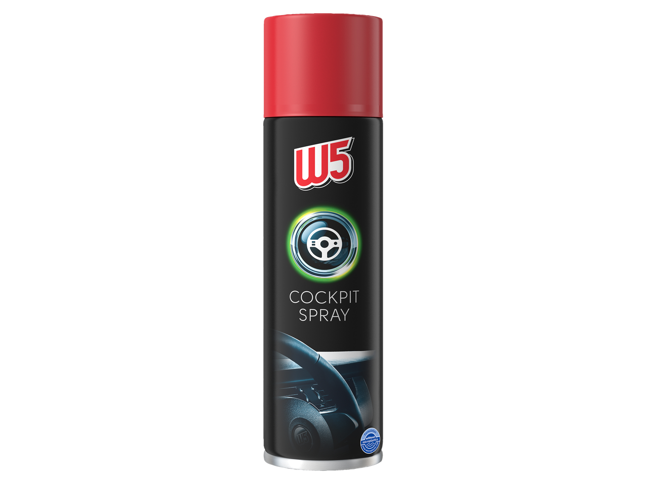 W5 Cockpit Spray: Αερόζολ καθαρισμού εσωτερικού αυτοκινήτου, ταμπλό κ.α.