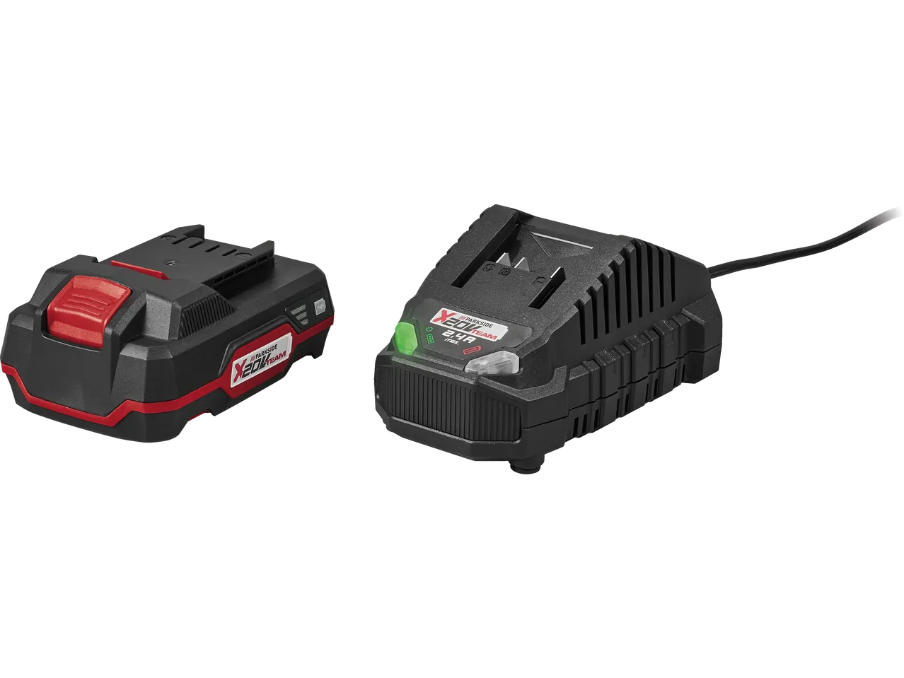 PARKSIDE® 20V battery and charger for cordless drill driver
