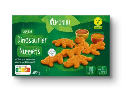 Vemondo Vegane Dinosaurier Nuggets