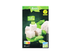 Pakiranje tofuja z baziliko, z oznako Nutri-Score A in veganskim certifikatom.