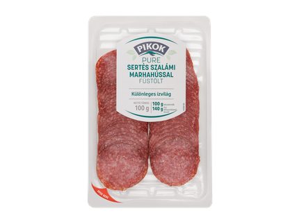 Sertésszalámi marhahússal (Lidl Plus)