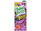 DubbelFrisss Boost vruchtendrank met bosvruchten- en appelsmaak.