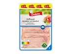 Jambon cuit standard en chiffonnade, tranches fines fumées au bois de hêtre, format XXL, Nutri-Score C.