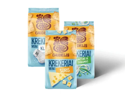 Mini  krekeriai