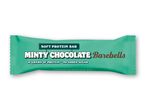 Barebells Minty Chocolate proteinbar med 16 gram protein og ingen tilsat sukker.