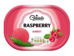 Gelatelli raspberry sorbet ice cream.