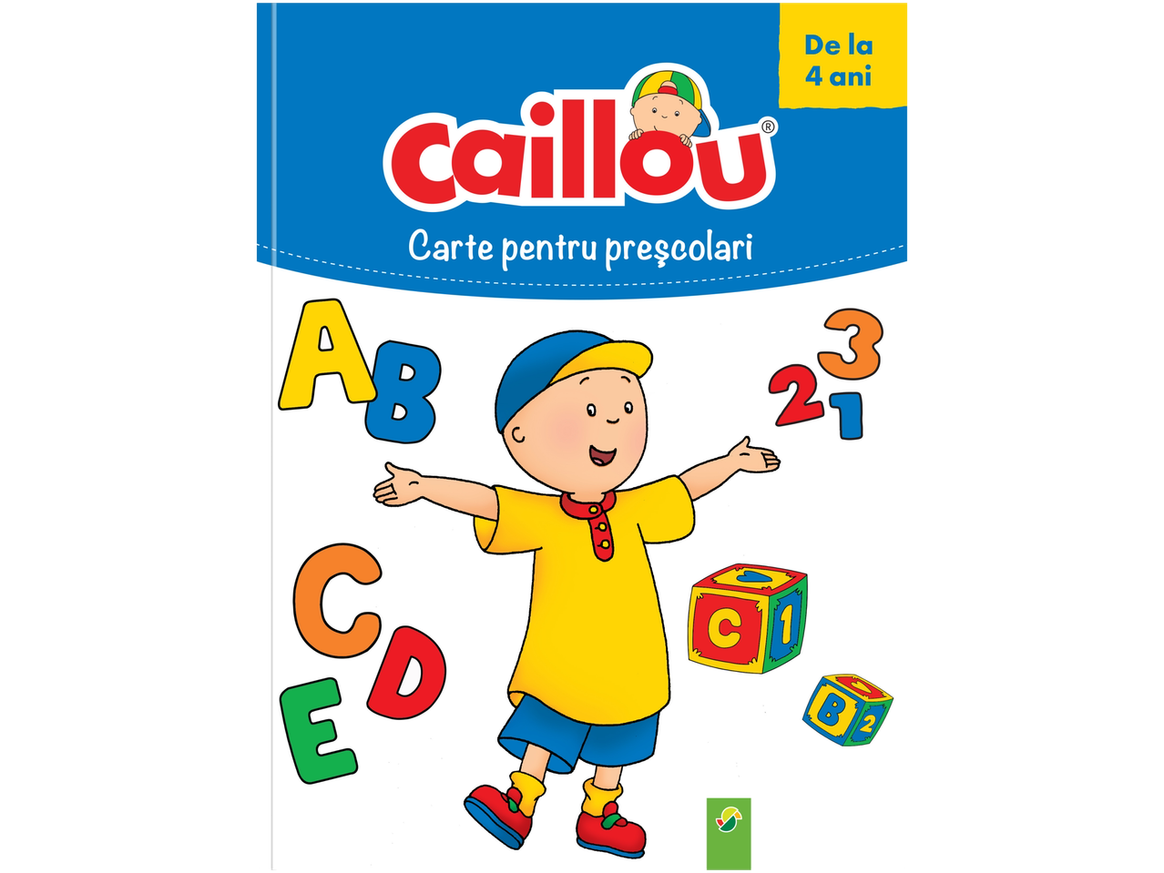 Carte Caillou pentru preșcolari: litere, numere și cuburi.
