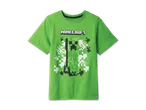 Minecraft Kinder-T-Shirt mit Creeper-Motiv.