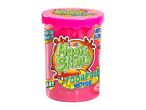 A jar of pink Magic Sand, a popular children's toy.