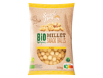 Snack Day: Bio Millet földimogyorós snack golyók, bio és vegán.